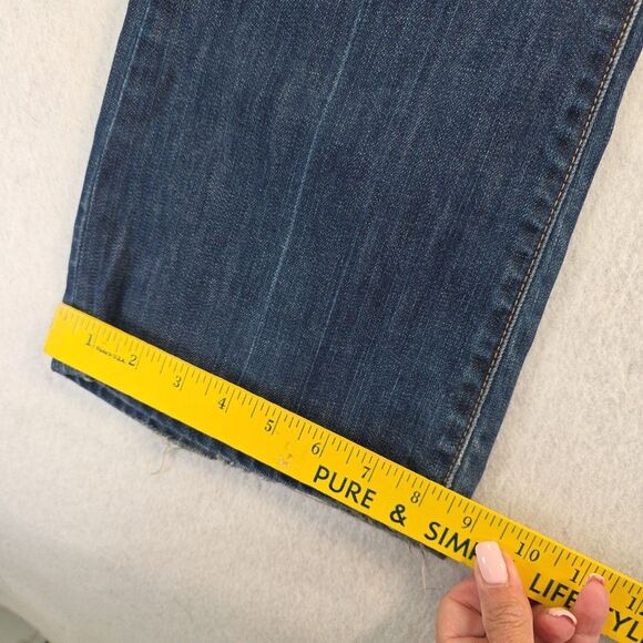 Old Navy The Flirt Jeans Women's Size 8 Long Stretch Quality Denim Bootcut - Picture 6 of 9